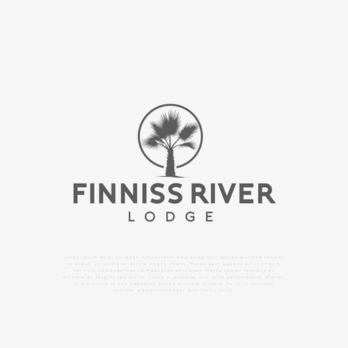 Logo for new Luxury Lodge on a working cattle station in the NT Design by Michael San Diego CA