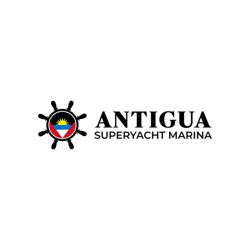 Logo for Antigua Superyacht Marina Design by senyum™