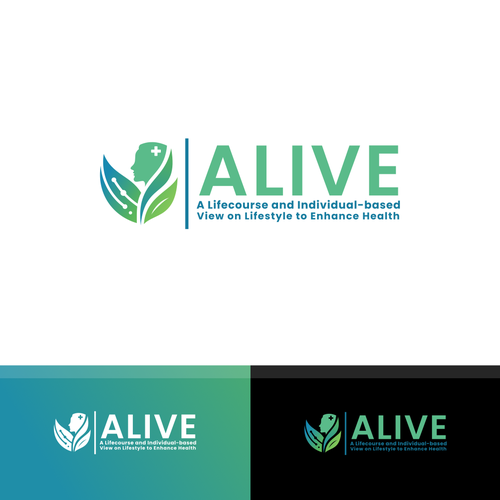 Design a logo for a research project called: ALIVE Design réalisé par rzaltf