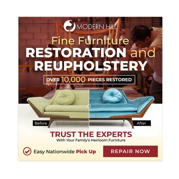 Facebook & Instagram Ad for Furniture restoration company