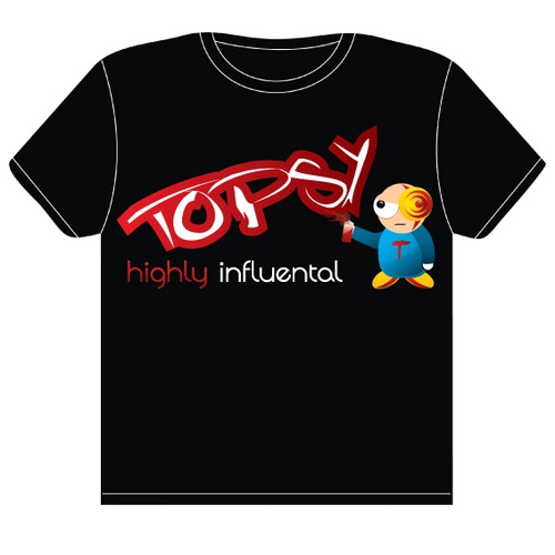 T-shirt for Topsy Diseño de goghie