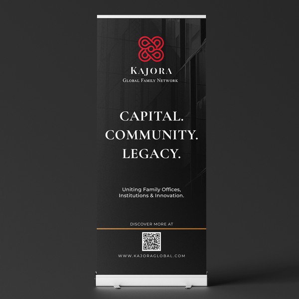 Luxury Corporate Event Banner Design