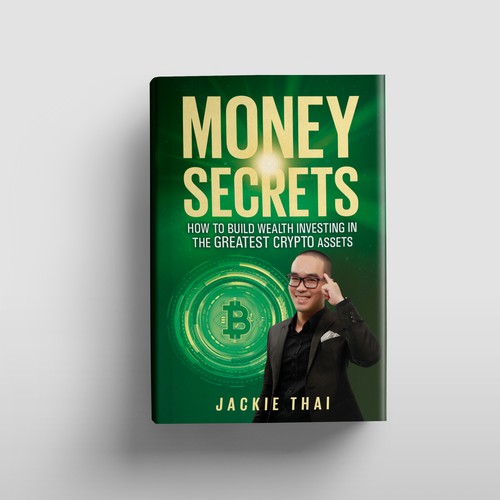 Book cover that attracts high networth individuals and business people to invest in bitcoin Design by 99edgeics (n@em)