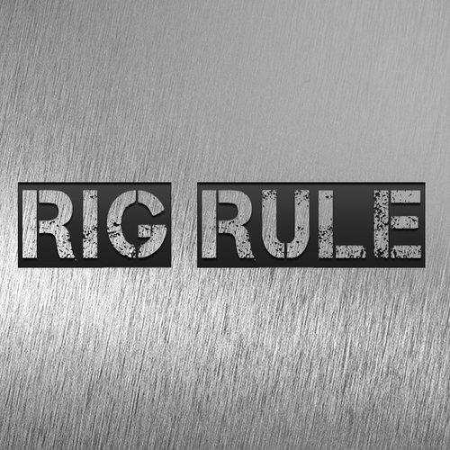 Rig Rule needs Lettering Design (wordmark) Design by designRays