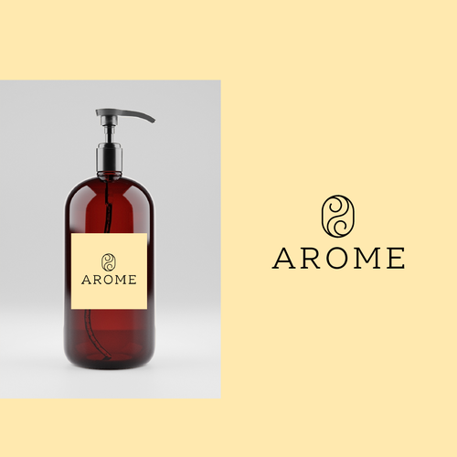 Arome - Designer Hand Soap & Lotion Logo Design by Sand82
