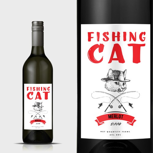 Design a modern wine label for a small new independent brand in India's emerging market (our wine bottled in Italy) Design by mata_hati