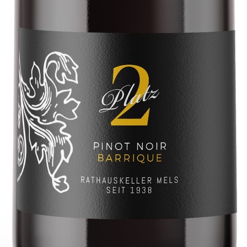 Design the label of an exclusive wine for our new inspiring wine bar Design réalisé par MarsiDesign