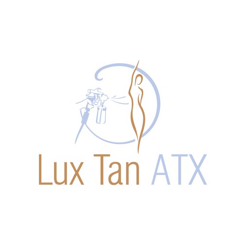 Luxurious Spray Tan logo to appeal to woman trying to look their best! Design by designdesignation