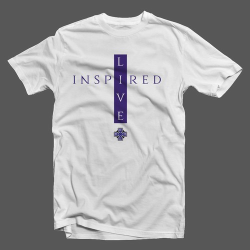 Design a Inspired Living Shirt Design réalisé par Yuni4769