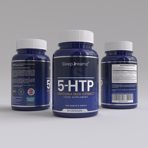 Sleep Supplement Label Design for Global Sleep Brand Design by Tamara.D