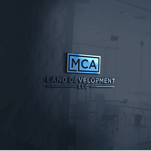 Design a simple modern logo for land development business. Design by anindiya