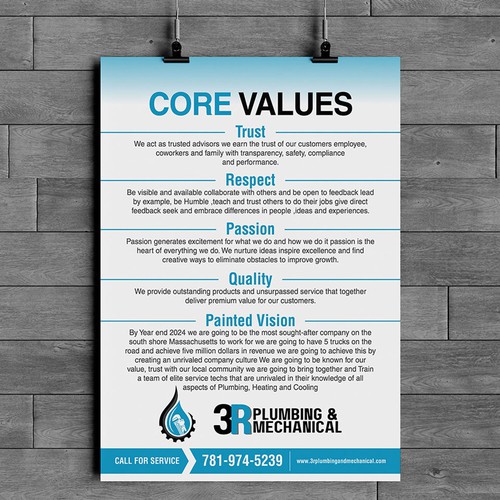 Core Values and Painted Vision Design by Xnine