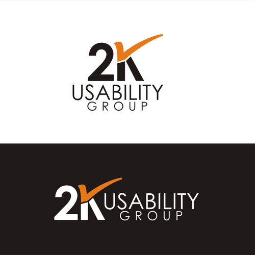 2K Usability Group Logo: Simple, Clean Design por cloud99