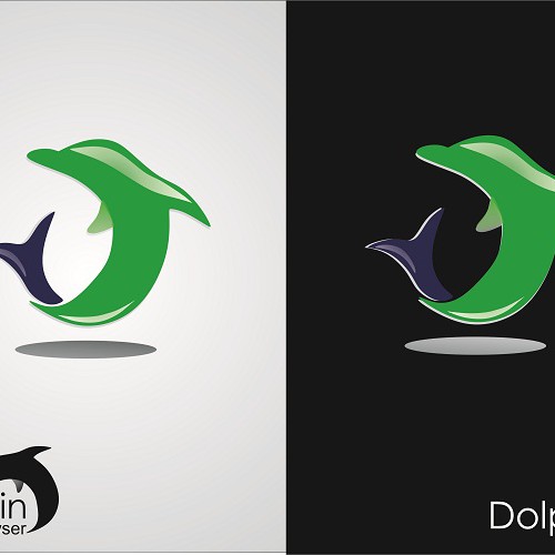 New logo for Dolphin Browser Réalisé par Syawal