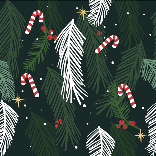 Diseño de Christmas Patterns de Ava N Garda