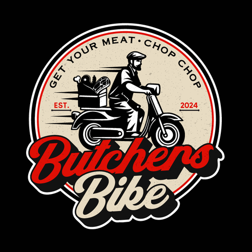 Logo - Butchers Bike Design by DEVILPEN