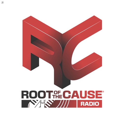 Podcast logo that pops for interview-based biohacking and wellness show Design by Classgraphics11