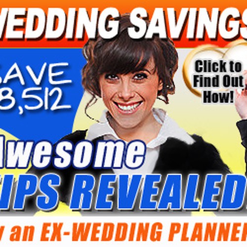 Steal My Wedding needs a new banner ad Ontwerp door Isabels Designs