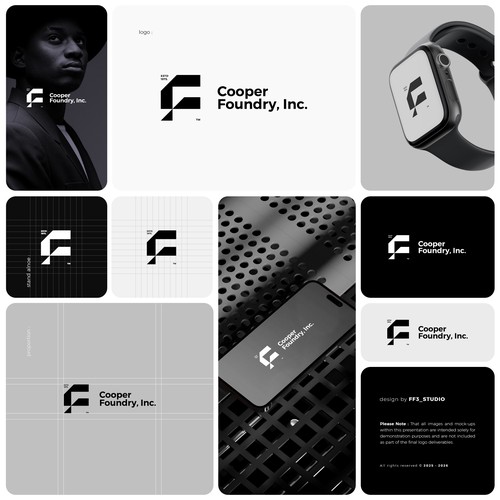 50 YEAR FOUNDRY LOGO|EMBLEM REDESIGN Design by FF3