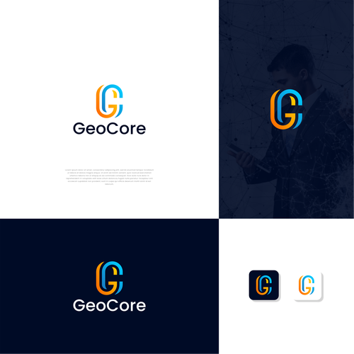 Design a logo for "GeoCore", a GIS Tool Design by tomijunkier