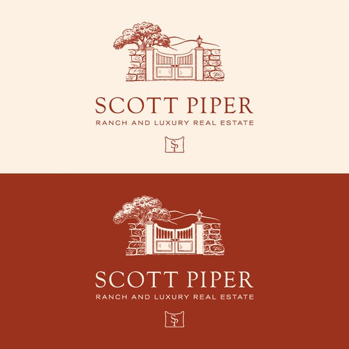 Rebrand for California luxury real estate firm Design by ❤️Kate.V