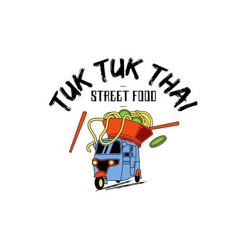 Tuk Tuk Thai - Logo for a thai restaurant Diseño de Veronica Veronica