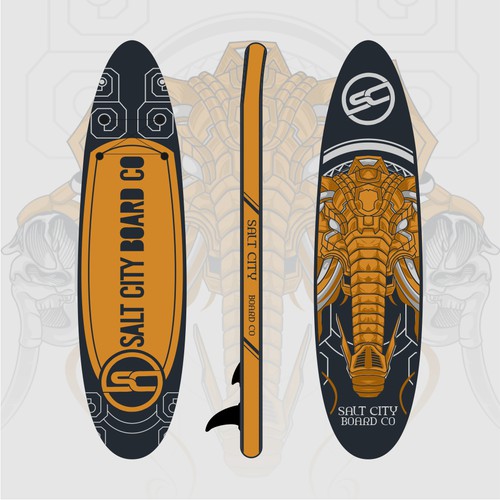 Paddle Board Design Design by UdakaSin