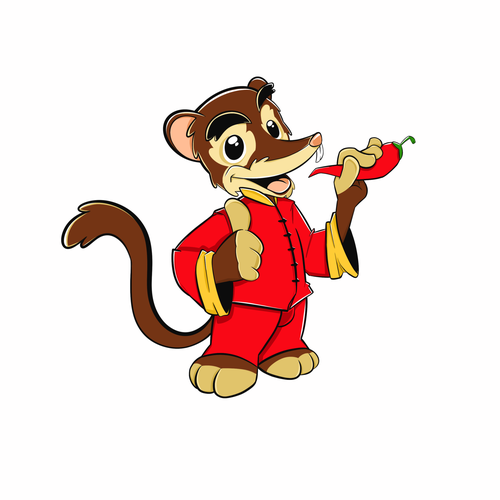 Spicy Food Festival Mascot Design by alessiovelaz