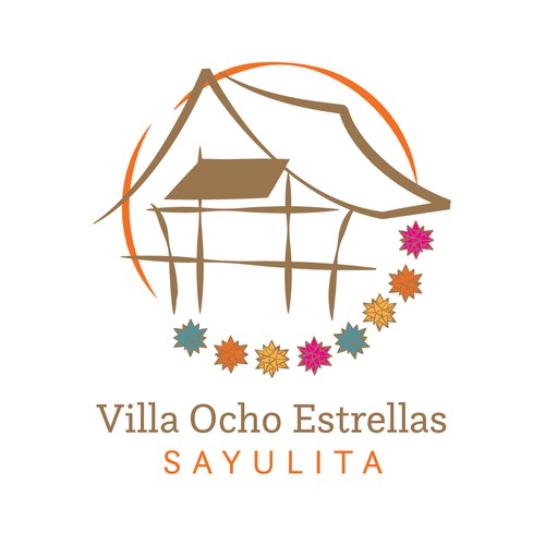 Logo for the Ultimate Luxury Mexican Vacation Villa Design by Ele Design