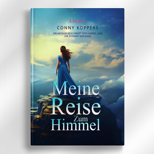 Cover for spiritual book My Journey to Heaven Design by Tayyab Artist