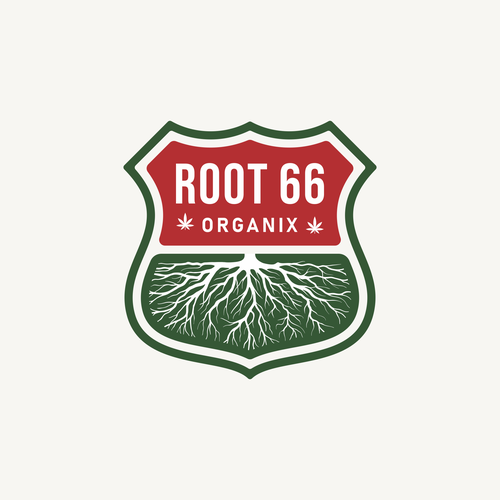 Root 66 Organix (Cannabis, Marijuana, Weed,Retail) Design by Dazuke™