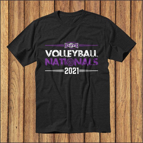 2021 Volleyball Nationals Shirt Design by kenzi'22