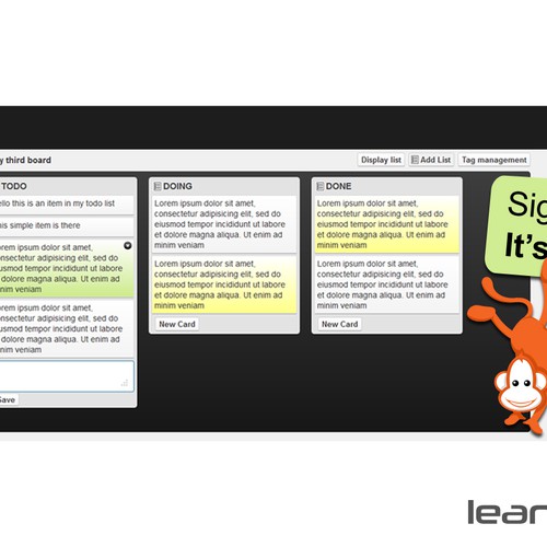 Design di I need a fun and unique Logo for Leanux, an agile startup/tool di Say_Hi!