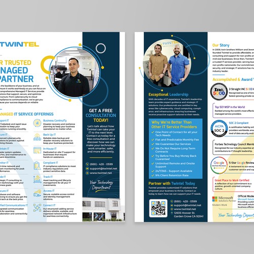 Twintel Service Advertisement Design by dezignedge*