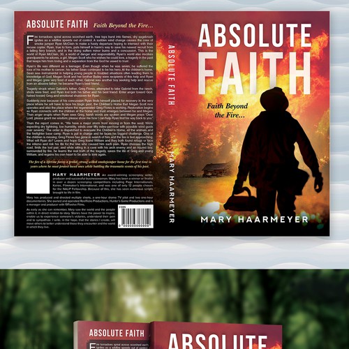 Inspirational Book Cover "Absolute Faith" Design by The Lonestar™