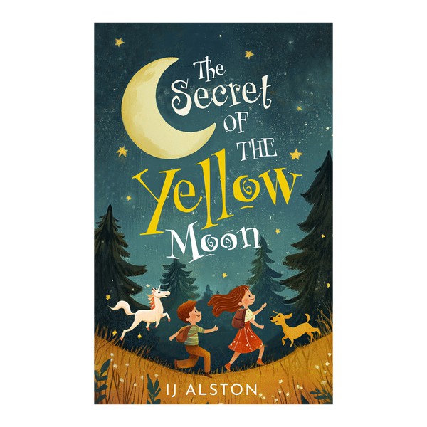 Whimsical children's book cover