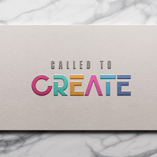 "Called to Create" Logo Design Design by Ghaay™