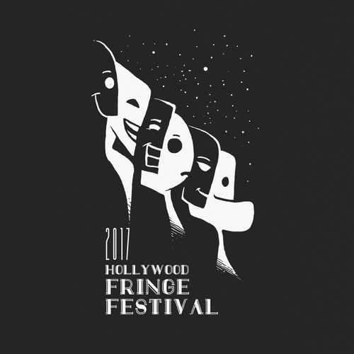 The 2017 Hollywood Fringe Festival T-Shirt Diseño de -Z-