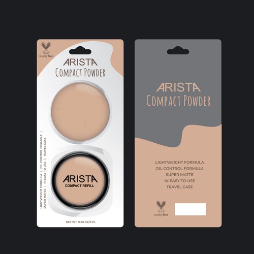 Arista Compact Powder Design by malabari