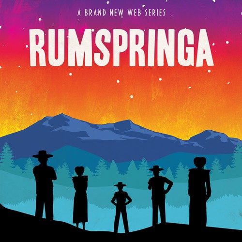 Create movie poster for a web series called Rumspringa Réalisé par Shwin