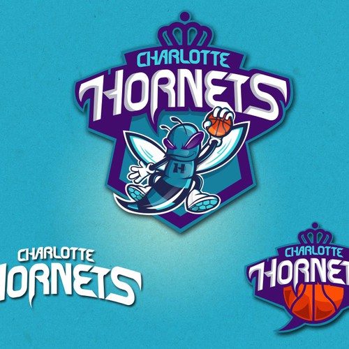 Community Contest: Create a logo for the revamped Charlotte Hornets! Design por Hugor1