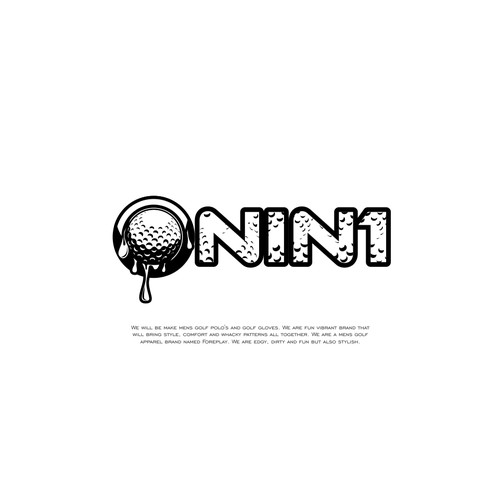 Design di Design a logo for a mens golf apparel brand that is dirty, edgy and fun di ElVano_Eiji ✔