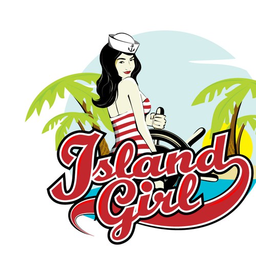 Island Girl Ontwerp door ANTISTAR