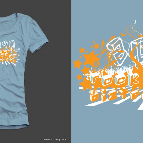 Give us your best creative design! BizTechDay T-shirt contest Réalisé par elilang