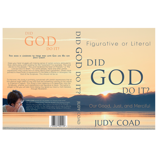 Design book cover and e-book cover  for book showing the goodness of God Design by kronopy