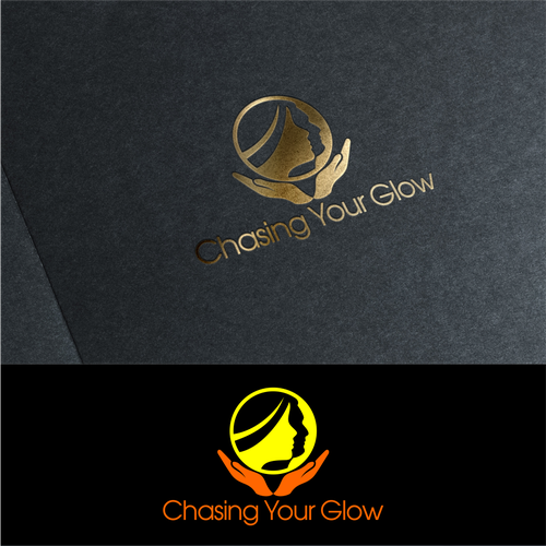 Logo for Glowing Skin and Confidence- glow from within. NO FLOWERS/LOTUS Design by Sri_widya_designs