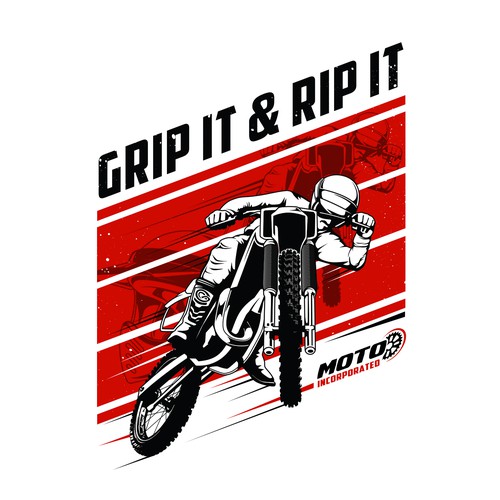 Vintage MX T-Shirt Design to Appeal to Motocross Enthusiasts Design by benj638