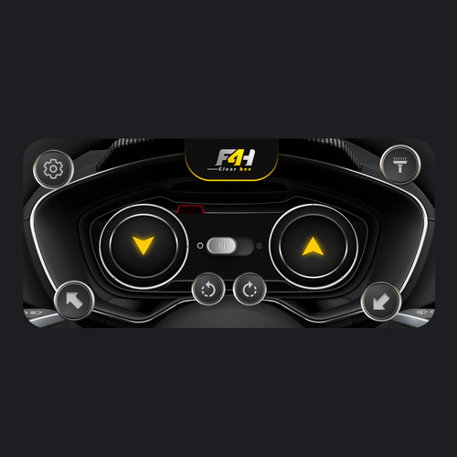 App for a window cleaning drone Design by Bhargav Talaviya