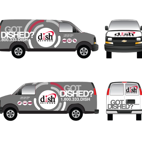 V&S 002 ~ REDESIGN THE DISH NETWORK INSTALLATION FLEET Design by Signfi