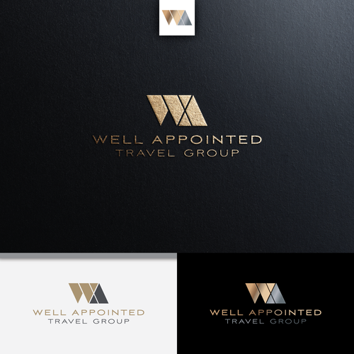 Elegant and Luxurious Brand for a Travel Group-ontwerp door deez.xyz